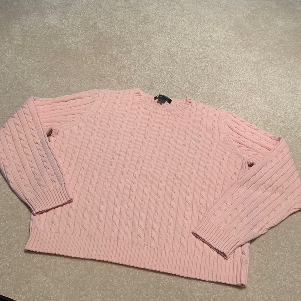 Baby pink Ralph Lauren sweater - Picture 3 of 8